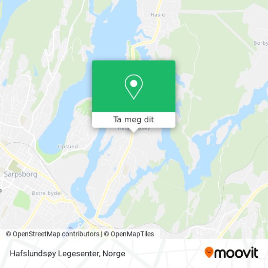 Hafslundsøy Legesenter kart