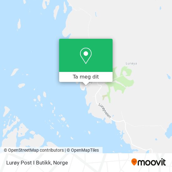 Lurøy Post I Butikk kart