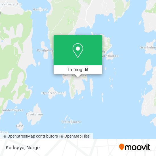 Karlsøya kart