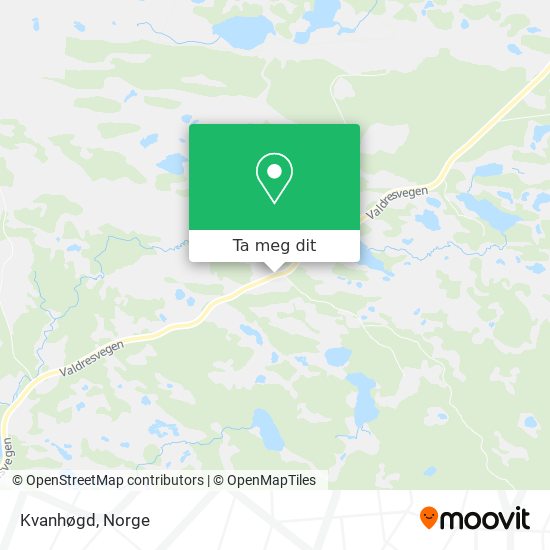 Kvanhøgd kart