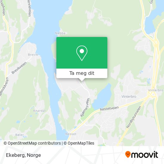 Ekeberg kart