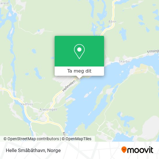 Helle Småbåthavn kart