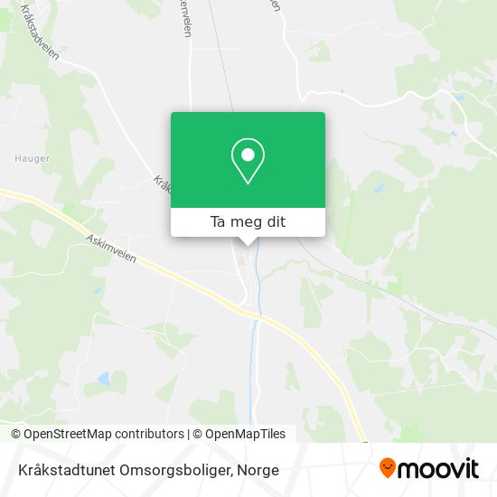 Kråkstadtunet Omsorgsboliger kart