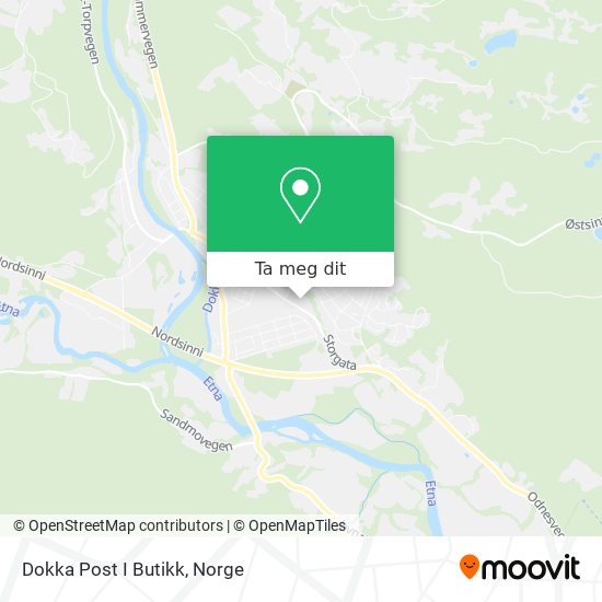 Dokka Post I Butikk kart
