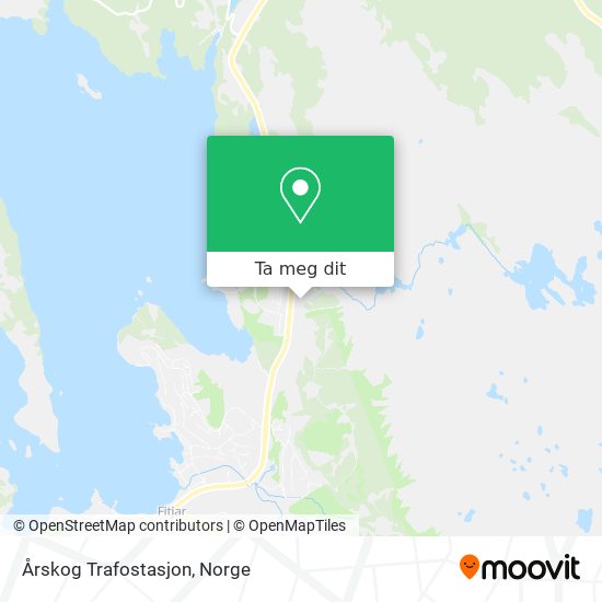 Årskog Trafostasjon kart