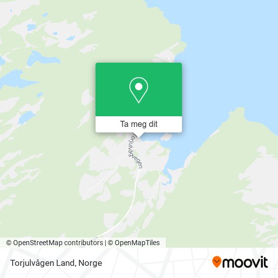 Torjulvågen Land kart