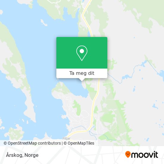 Årskog kart
