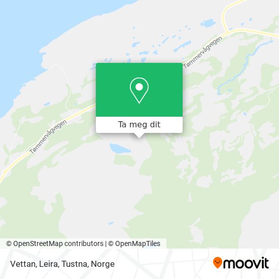 Vettan, Leira, Tustna kart