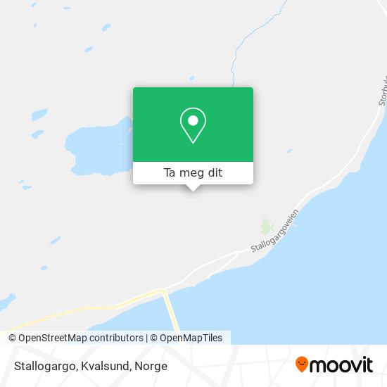 Stallogargo, Kvalsund kart