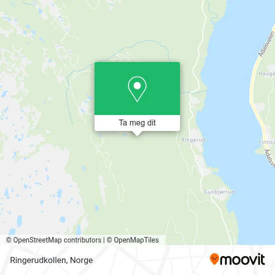 Ringerudkollen kart
