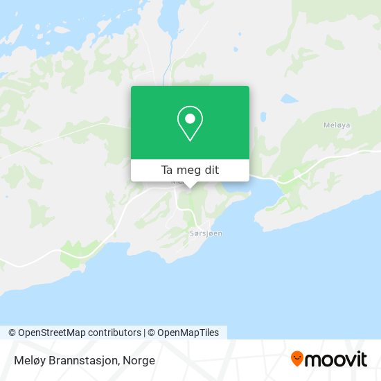 Meløy Brannstasjon kart