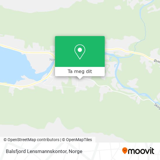 Balsfjord Lensmannskontor kart