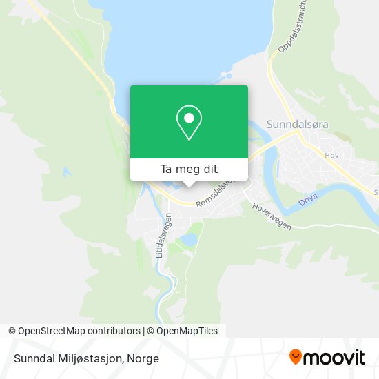 Sunndal Miljøstasjon kart