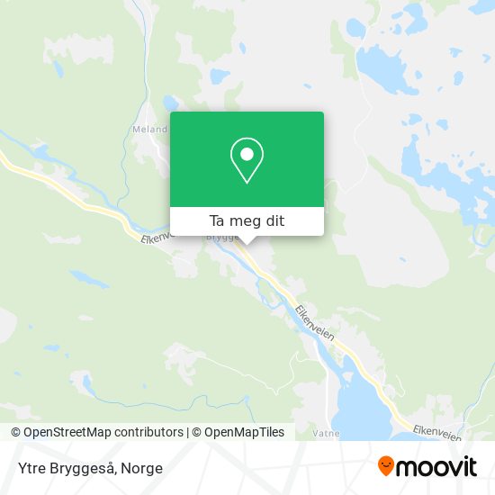 Ytre Bryggeså kart