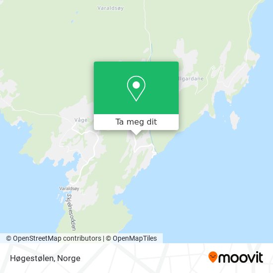 Høgestølen kart