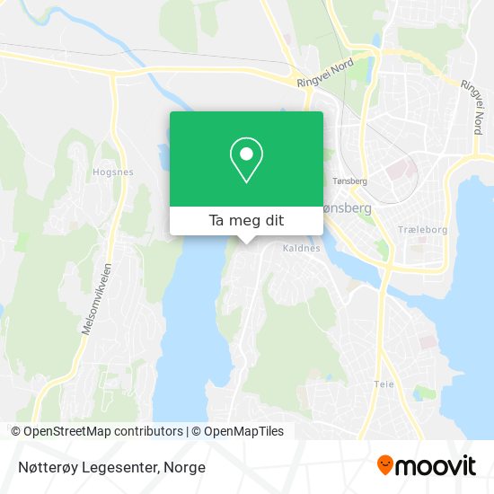 Nøtterøy Legesenter kart