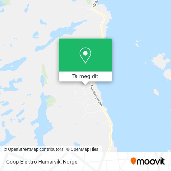Coop Elektro Hamarvik kart
