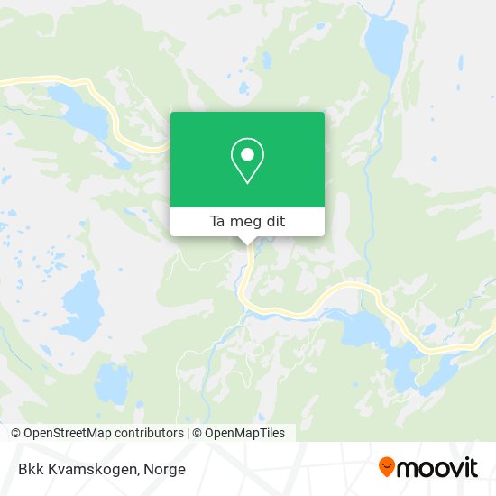 Bkk Kvamskogen kart