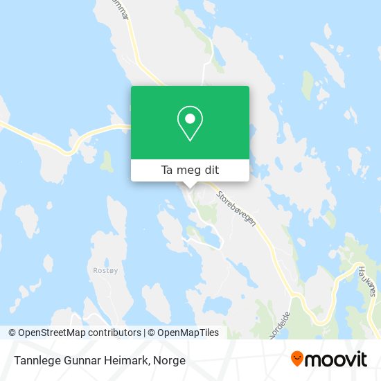 Tannlege Gunnar Heimark kart