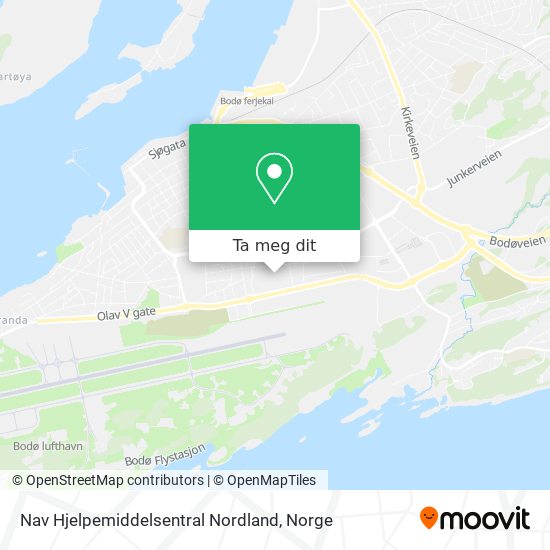 Nav Hjelpemiddelsentral Nordland kart