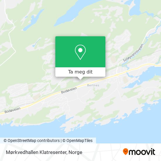 Mørkvedhallen Klatresenter kart