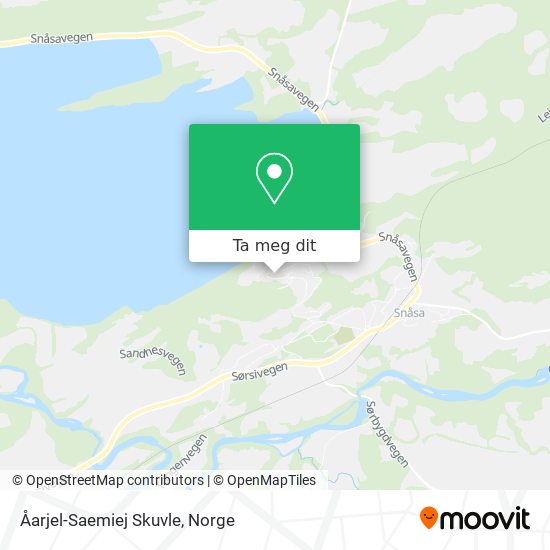 Åarjel-Saemiej Skuvle kart