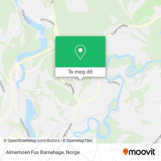 Almemoen Fus Barnehage kart