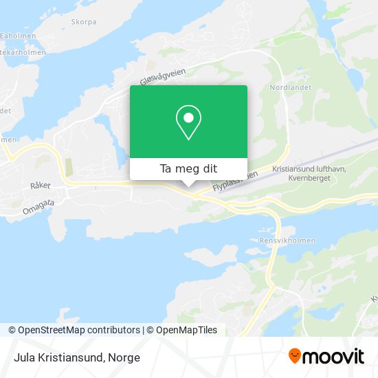 Jula Kristiansund kart