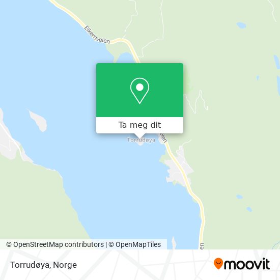 Torrudøya kart