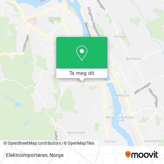 Elektroimportøren kart