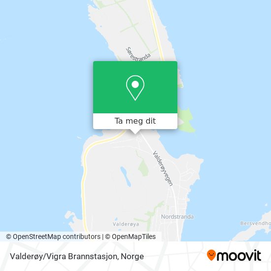 Valderøy/Vigra Brannstasjon kart