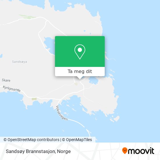 Sandsøy Brannstasjon kart