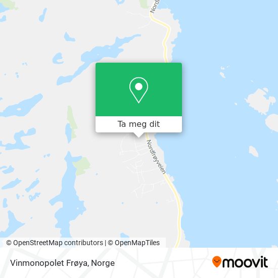 Vinmonopolet Frøya kart
