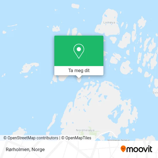 Rørholmen kart