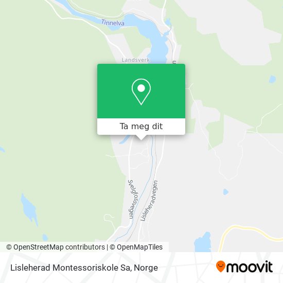 Lisleherad Montessoriskole Sa kart