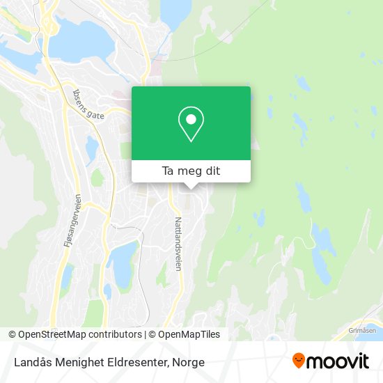 Landås Menighet Eldresenter kart