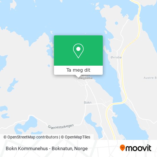 Bokn Kommunehus - Boknatun kart