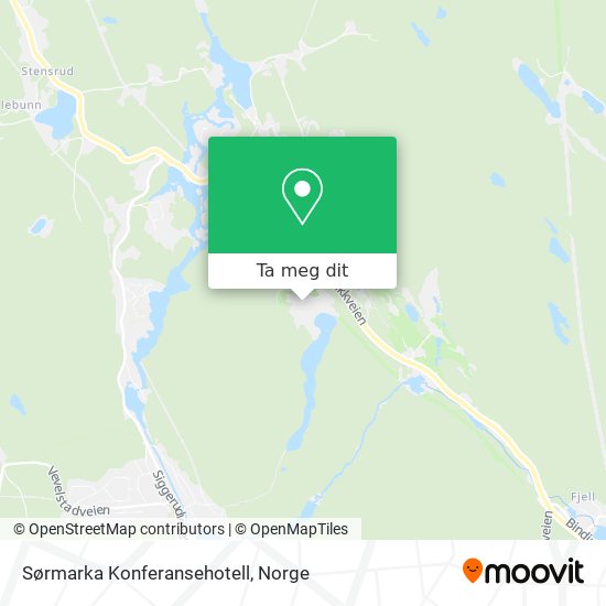 Sørmarka Konferansehotell kart