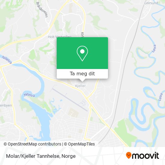 Molar/Kjeller Tannhelse kart