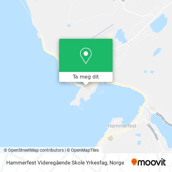 Hammerfest Videregående Skole Yrkesfag kart