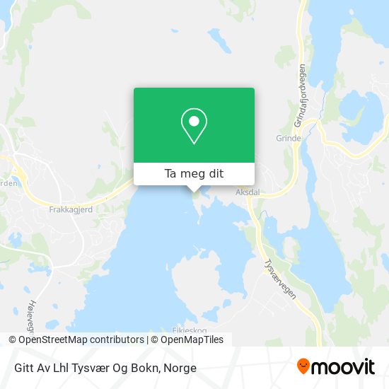 Gitt Av Lhl Tysvær Og Bokn kart