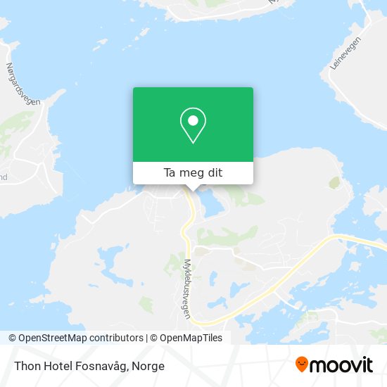 Thon Hotel Fosnavåg kart