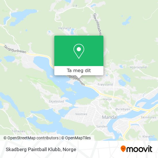 Skadberg Paintball Klubb kart