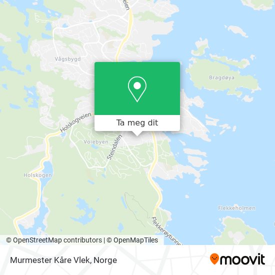 Murmester Kåre Vlek kart