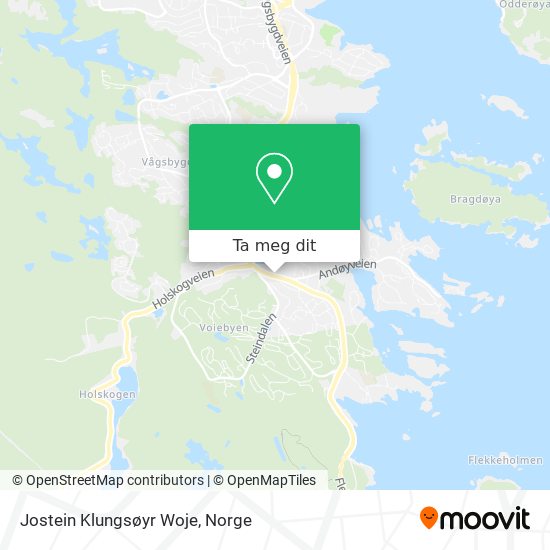 Jostein Klungsøyr Woje kart