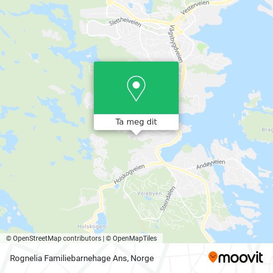 Rognelia Familiebarnehage Ans kart