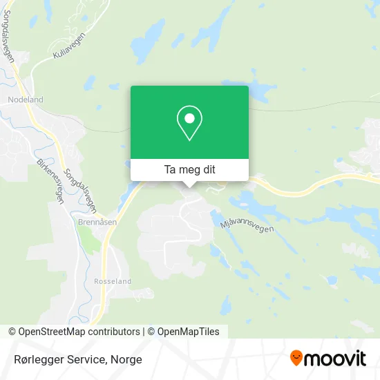 Rørlegger Service kart