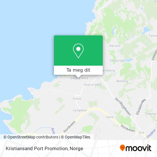 Kristiansand Port Promotion kart