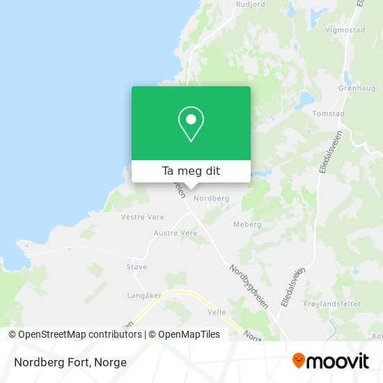 Nordberg Fort kart