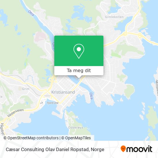 Cæsar Consulting Olav Daniel Ropstad kart
